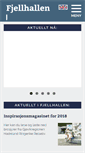 Mobile Screenshot of fjellhallen.no